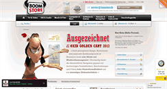 Desktop Screenshot of boomstore.de